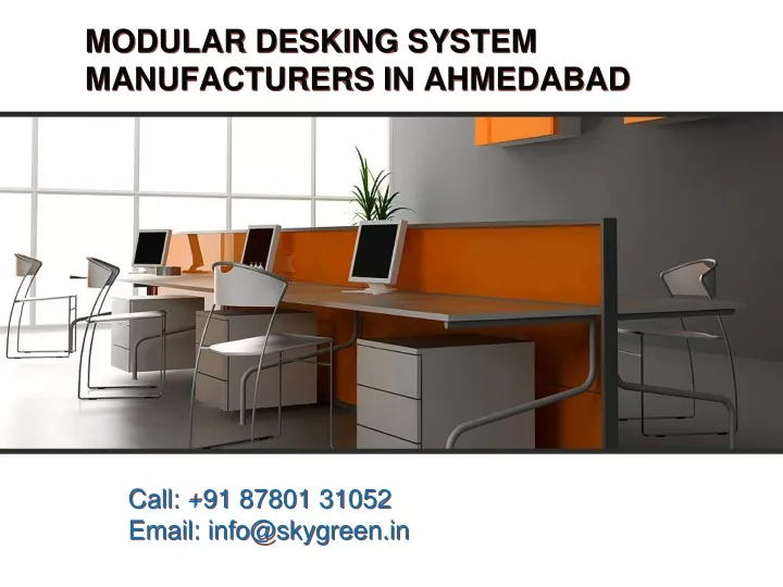 modular desking system manufacturers in ahmedabad