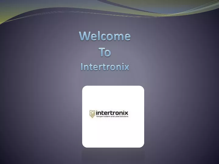 welcome to intertronix
