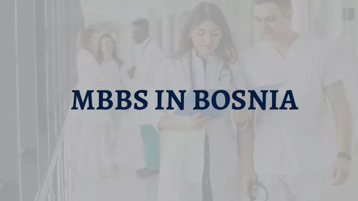 mbbs in bosnia