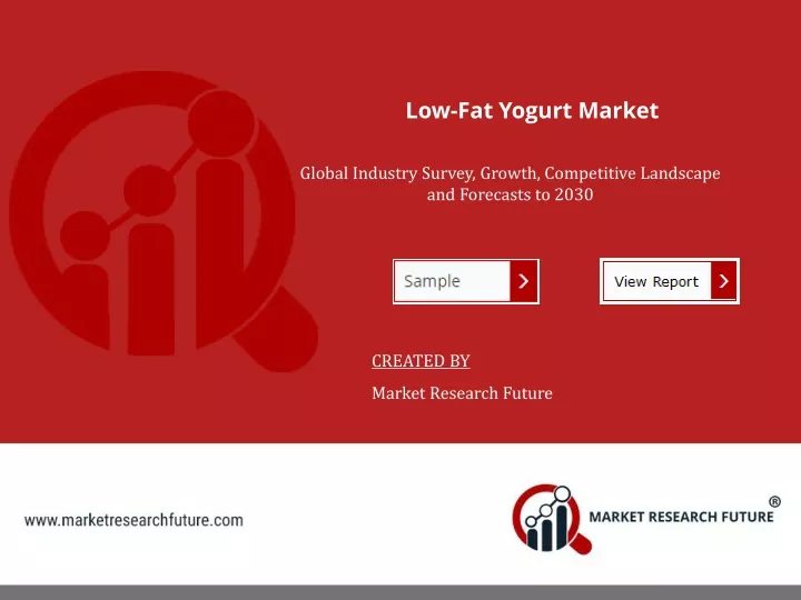 low fat yogurt market
