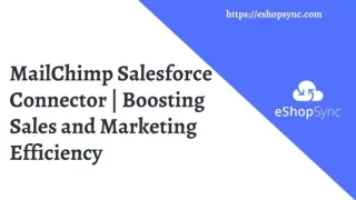 Boosting your Marketing Game: Salesforce Mailchimp integration