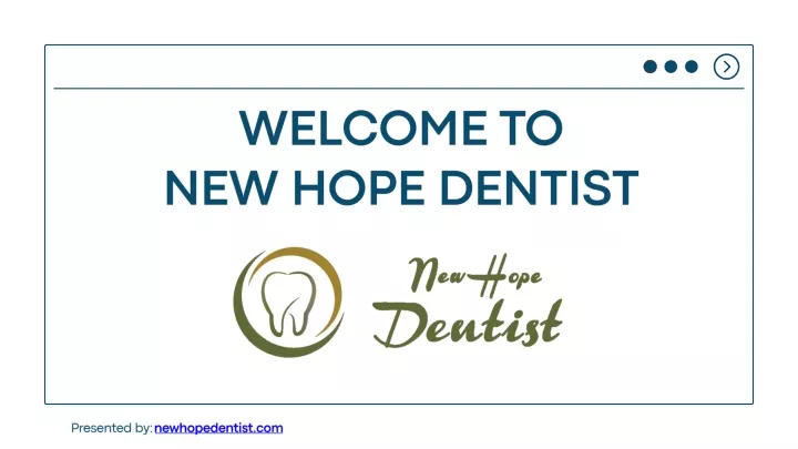 welcome to new hope dentist