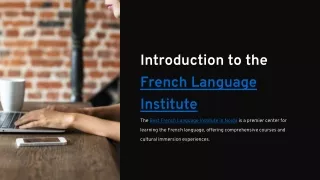 Elevate Language Proficiency with best french language institute in noida