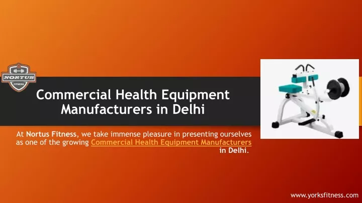 commercial health equipment manufacturers in delhi