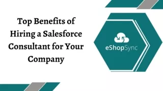Business Success by Salesforce Consulting Experts
