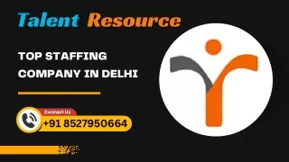 Top Staffing Company in Delhi