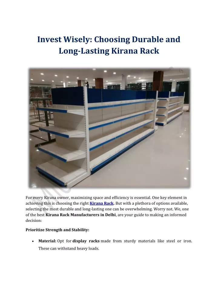 invest wisely choosing durable and long lasting