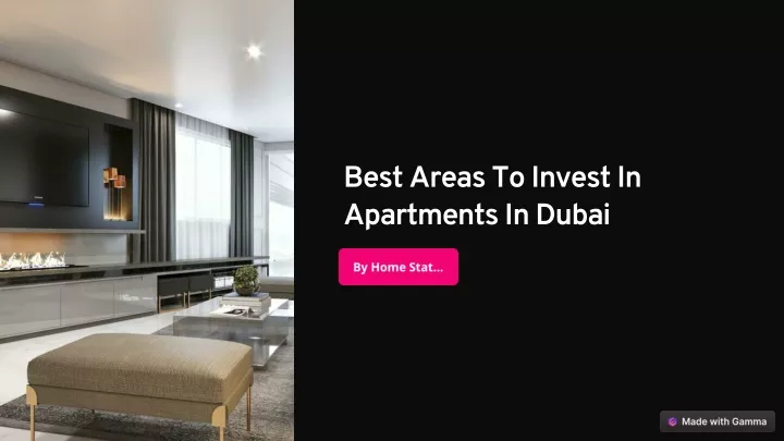 best areas to invest in apartments in dubai