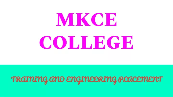 mkce college