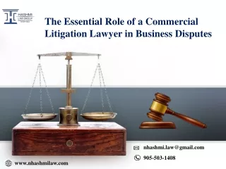 The Essential Role of a Commercial Litigation Lawyer in Business Disputes