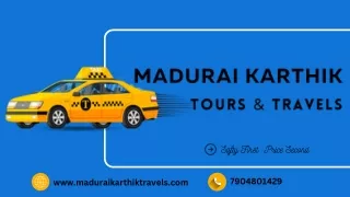 Best Taxi Service in Madurai