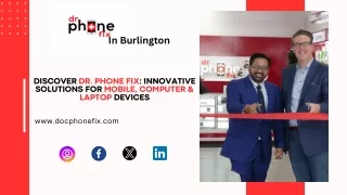 Dr. Phone Fix Innovative Solutions for Mobile, Computer & Laptop Devices