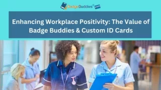 How ID Cards Encourage a Positive Workplace Environment