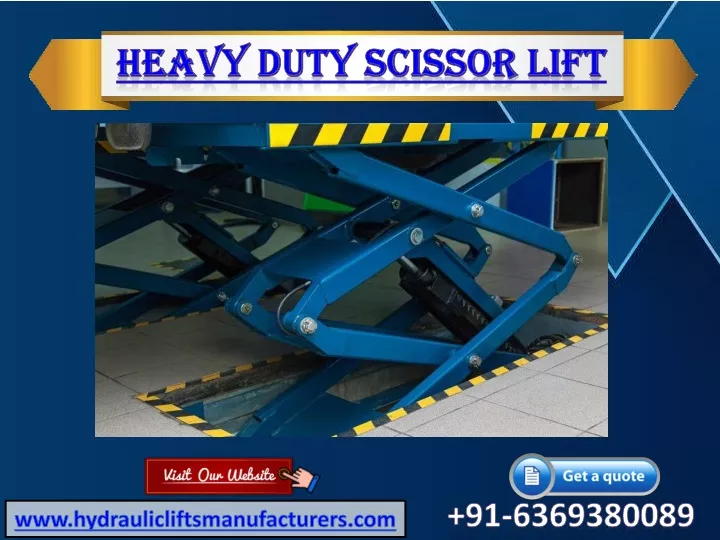 heavy duty scissor lift
