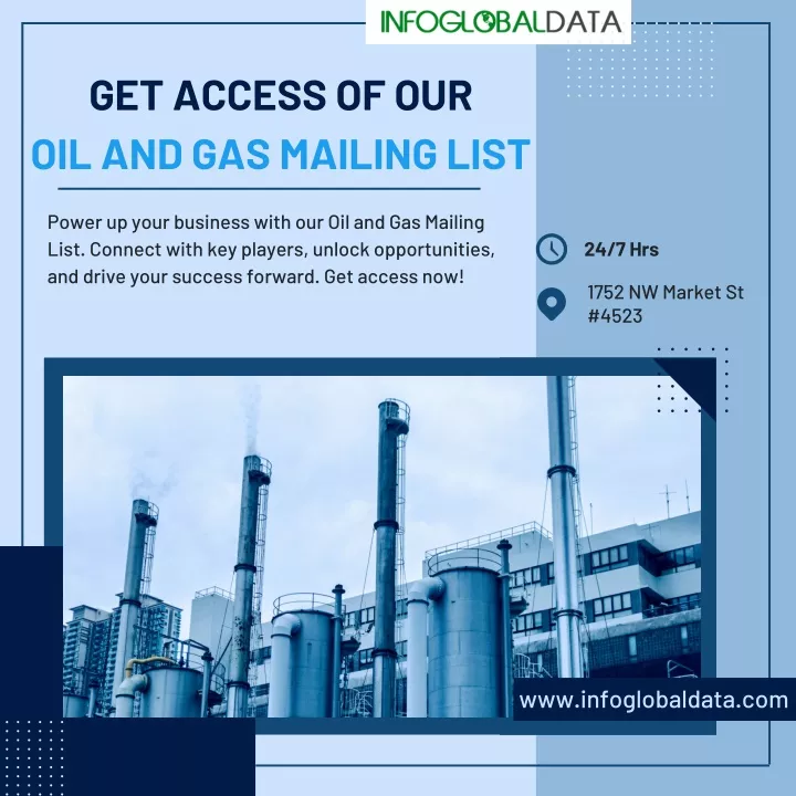 get access of our oil and gas mailing list