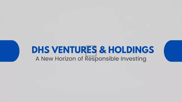 dhs ventures holdings