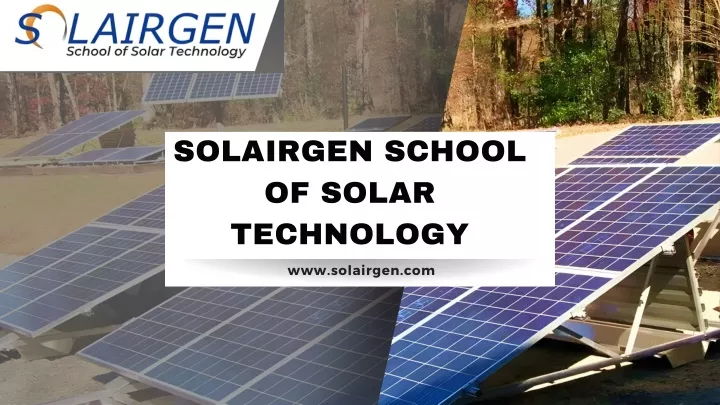 solairgen school of solar technology