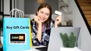 Cashup Gift: Your Ultimate Destination to Buy Gift Cards Online in the USA