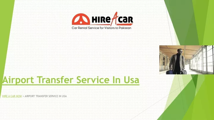 airport transfer service in usa