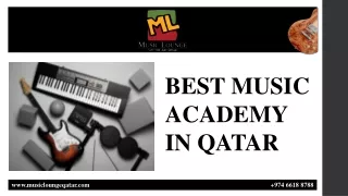 BEST MUSIC ACADEMY IN QATAR