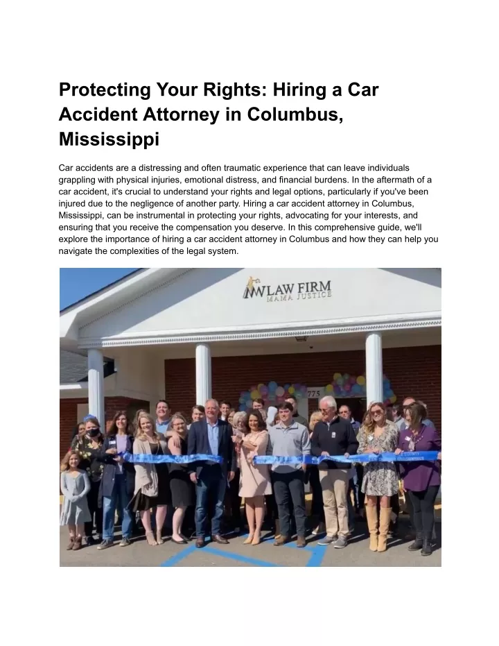 protecting your rights hiring a car accident
