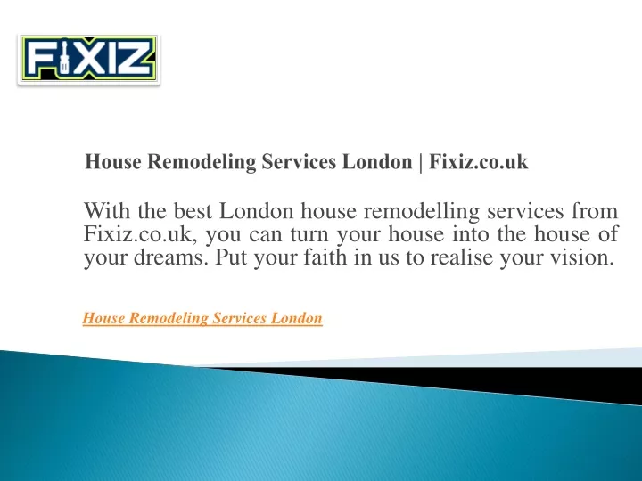 house remodeling services london fixiz co uk