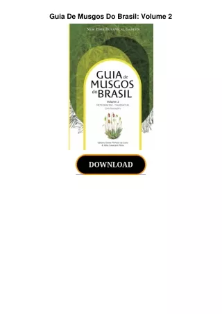 Guia-De-Musgos-Do-Brasil-Volume-2