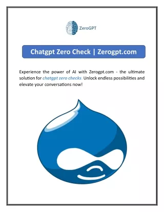 chatgpt zero check zerogpt com