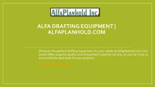 Portable Drawing Boards Online | Alfaplanhold.com