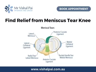 Find Relief from Meniscus Tear Knee