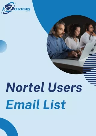Boost Sales Effectiveness with Nortel User Email List