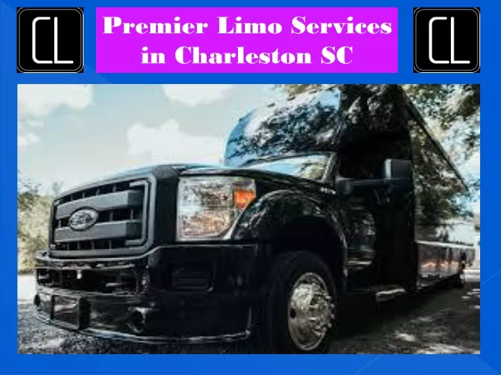 premier limo services in charleston sc