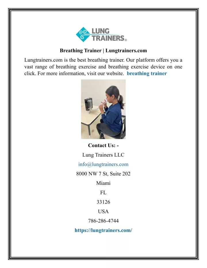 breathing trainer lungtrainers com