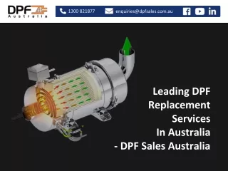 Leading DPF Replacement Services In Australia - DPF Sales Australia