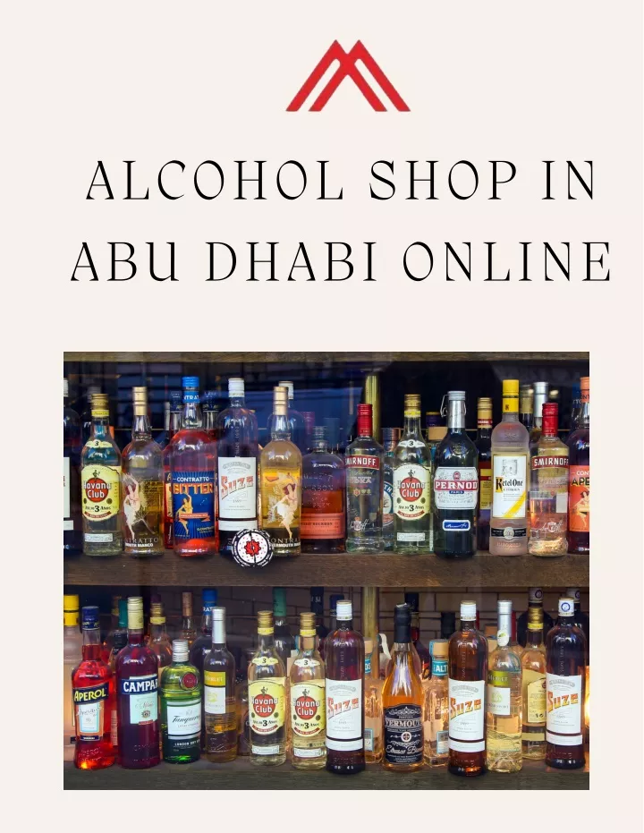 alcohol shop in abu dhabi online