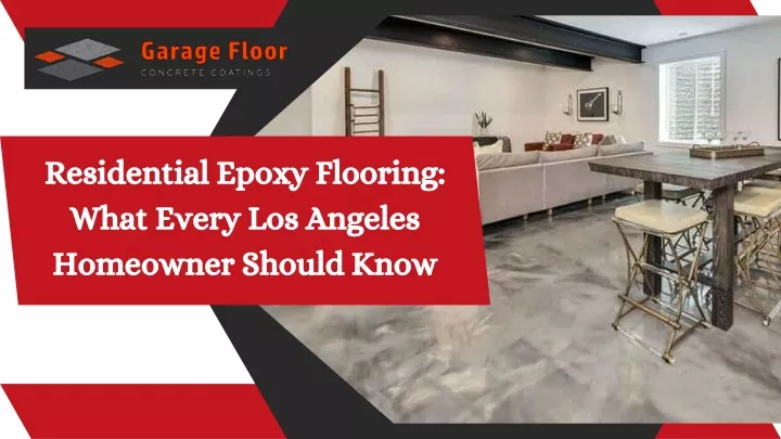residential epoxy flooring what every los angeles