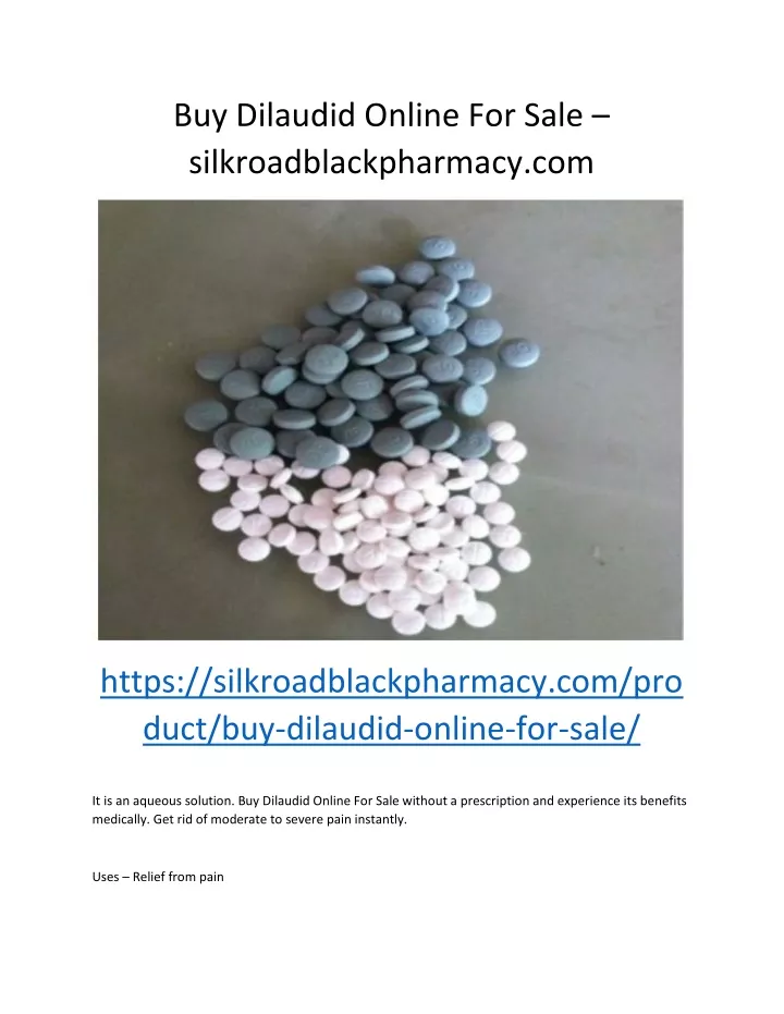 buy dilaudid online for sale
