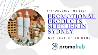 PromoHub is the Leading Promotional Products Supplier in Sydney