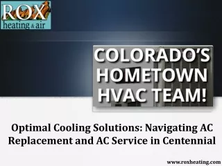 Optimal Cooling Solutions: Navigating AC Replacement and AC Service in Centennia