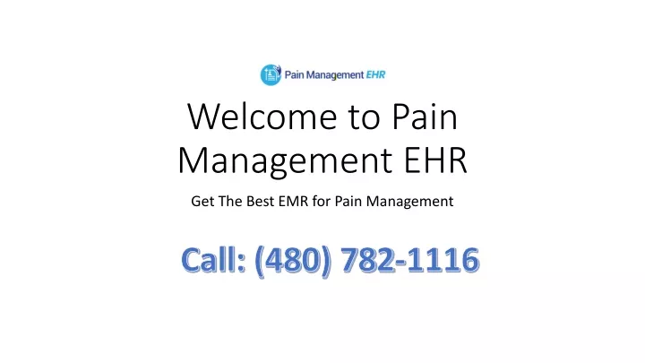 welcome to pain management ehr