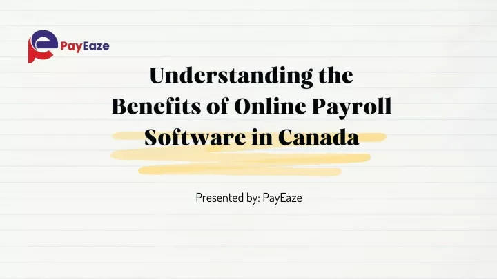 understanding the benefits of online payroll