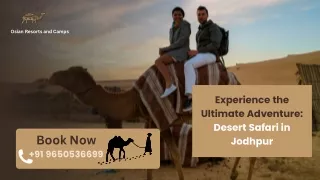 Jodhpur Desert Safari The Ultimate Adventure