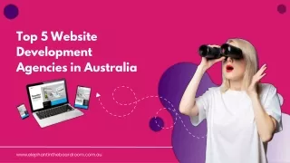 Top 5 Best Website Development Agencies in Australia