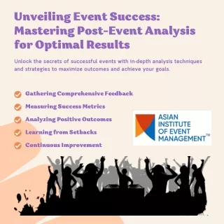 Unveiling Event Success: Mastering Post-Event Analysis for Optimal Results