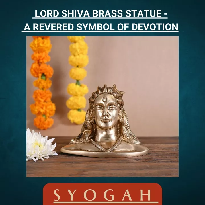 lord shiva brass statue a revered symbol