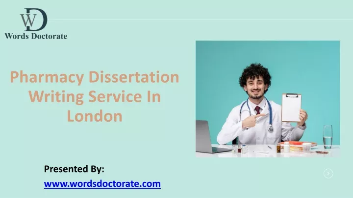 pharmacy dissertation writing service in london