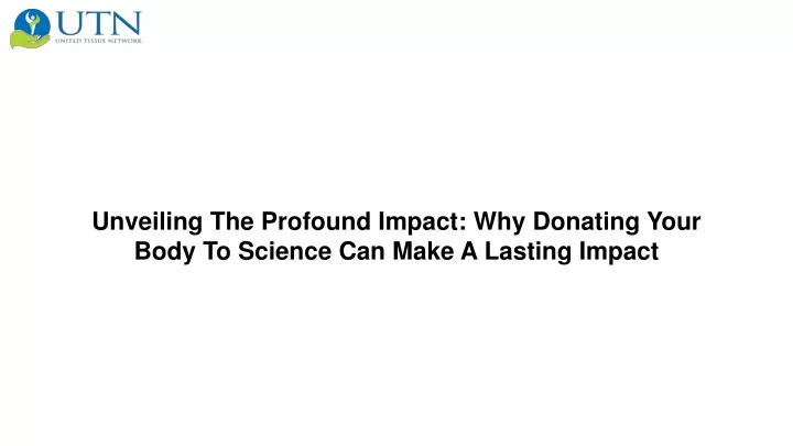 unveiling the profound impact why donating your