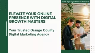ELEVATE YOUR ONLINE PRESENCE WITH DIGITAL GROWTH MASTERS