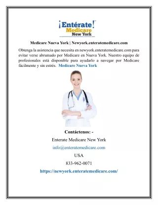 Medicare Nueva York | Newyork.enteratemedicare.com