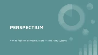 How to Replicate ServiceNow Data to Third-Party Systems